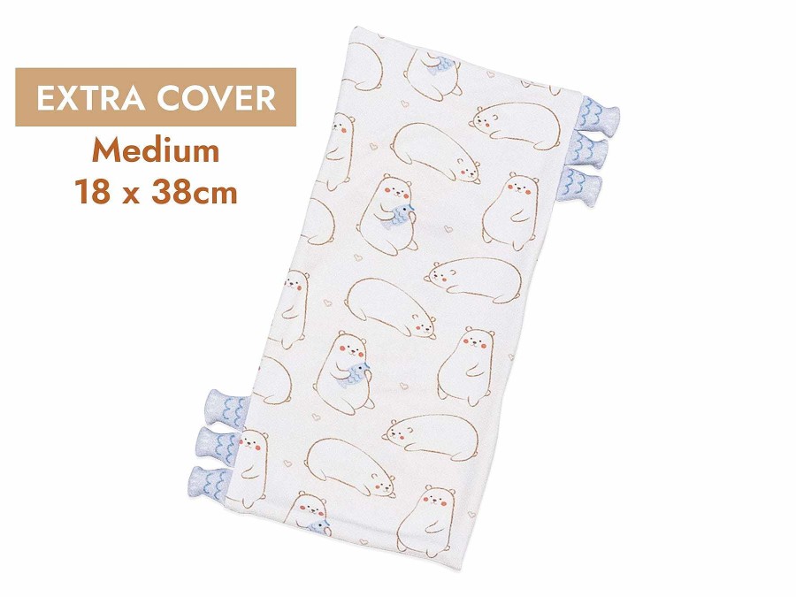 Nursery Lollibly Baby & Toddler Pillows | Cho Snuggy Buddy Pillow (Momo Bunny: Medium 18 X 38Cm)