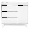 Nursery Babyletto Dressers & Changers | Babyletto Hudson 3-Drawer Dresser With Removable Changing Tray