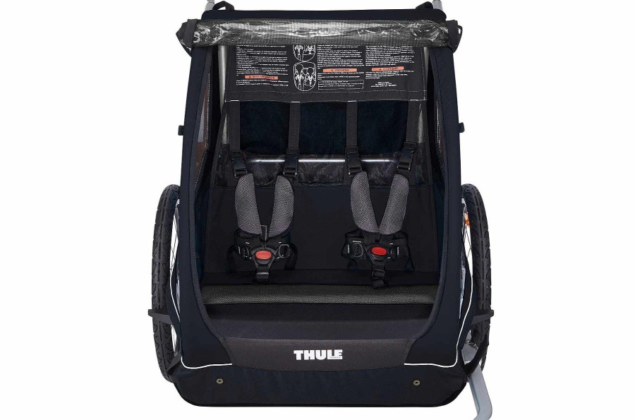 Gear & Travel Thule Bike Trailers | Thule Coaster Xt: 2-Seat Bike Trailer Black