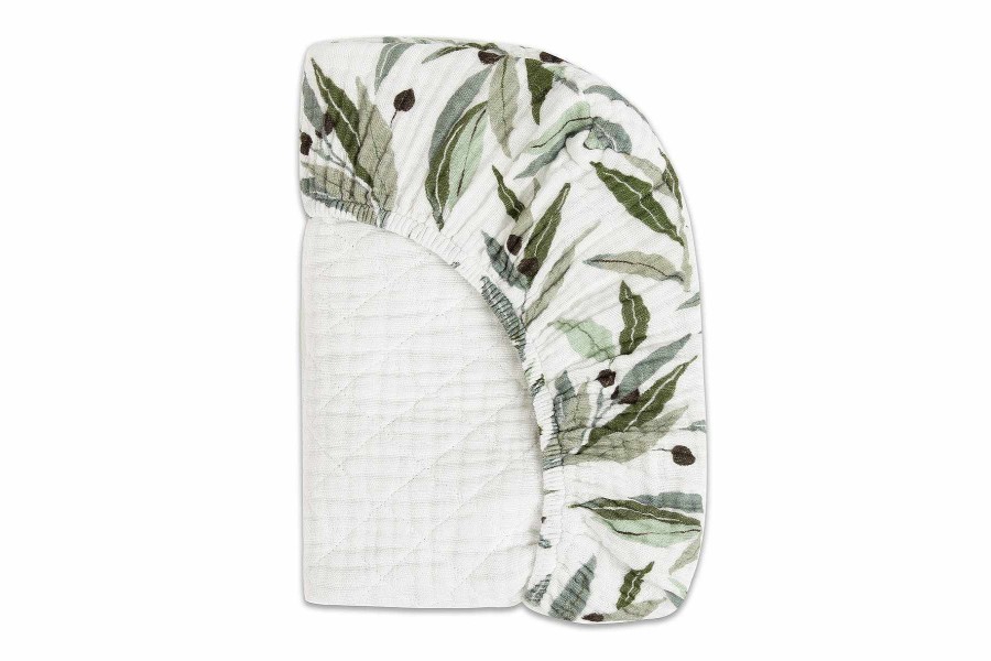 Nursery Pehr Changing Pads & Covers | Babyletto Quilted Change Pad Cover (Olive Branches)