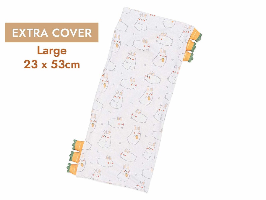 Nursery Lollibly Baby & Toddler Pillows | Cho Snuggy Buddy Pillow (Momo Bunny: Large 23 X 53Cm)