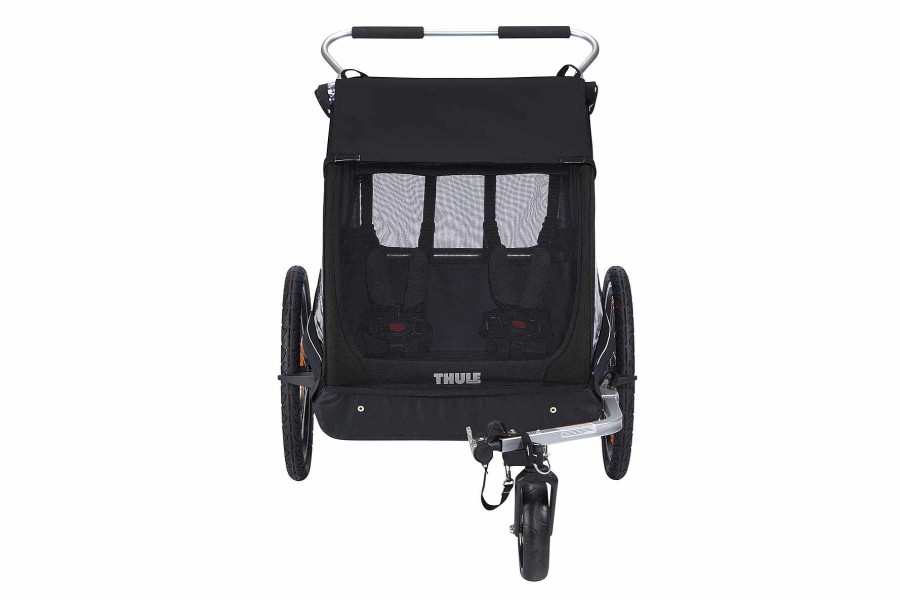 Gear & Travel Thule Bike Trailers | Thule Coaster Xt: 2-Seat Bike Trailer Black