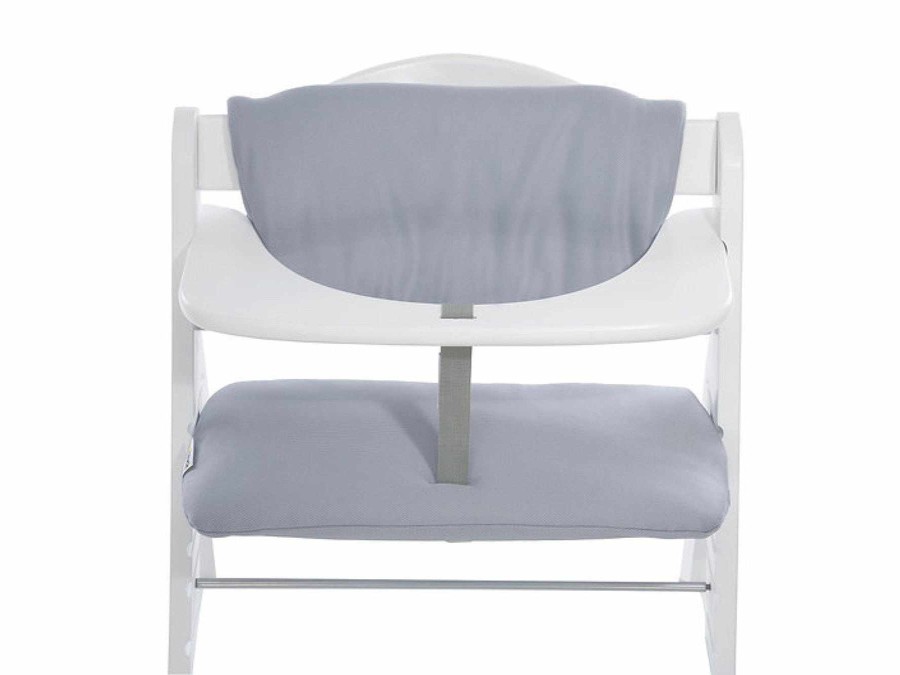 Nursing & Feeding Hauck High Chairs & Booster Seats | Hauck High Chair Cushion Deluxe For Alpha+ (Stretch Grey)