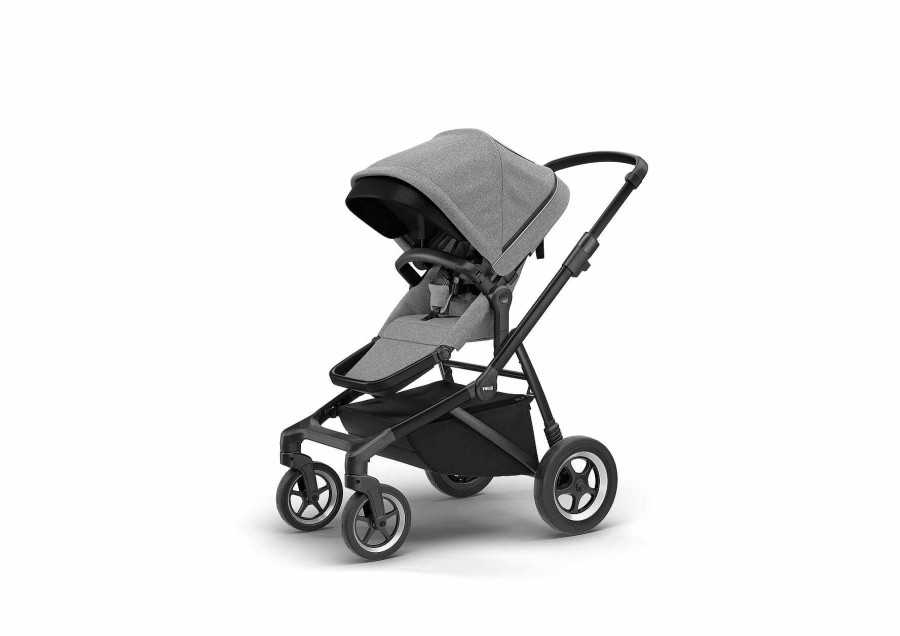 Gear & Travel Thule All Terrain Strollers | Thule Sleek: Convertible Single-To-Double Urban Stroller