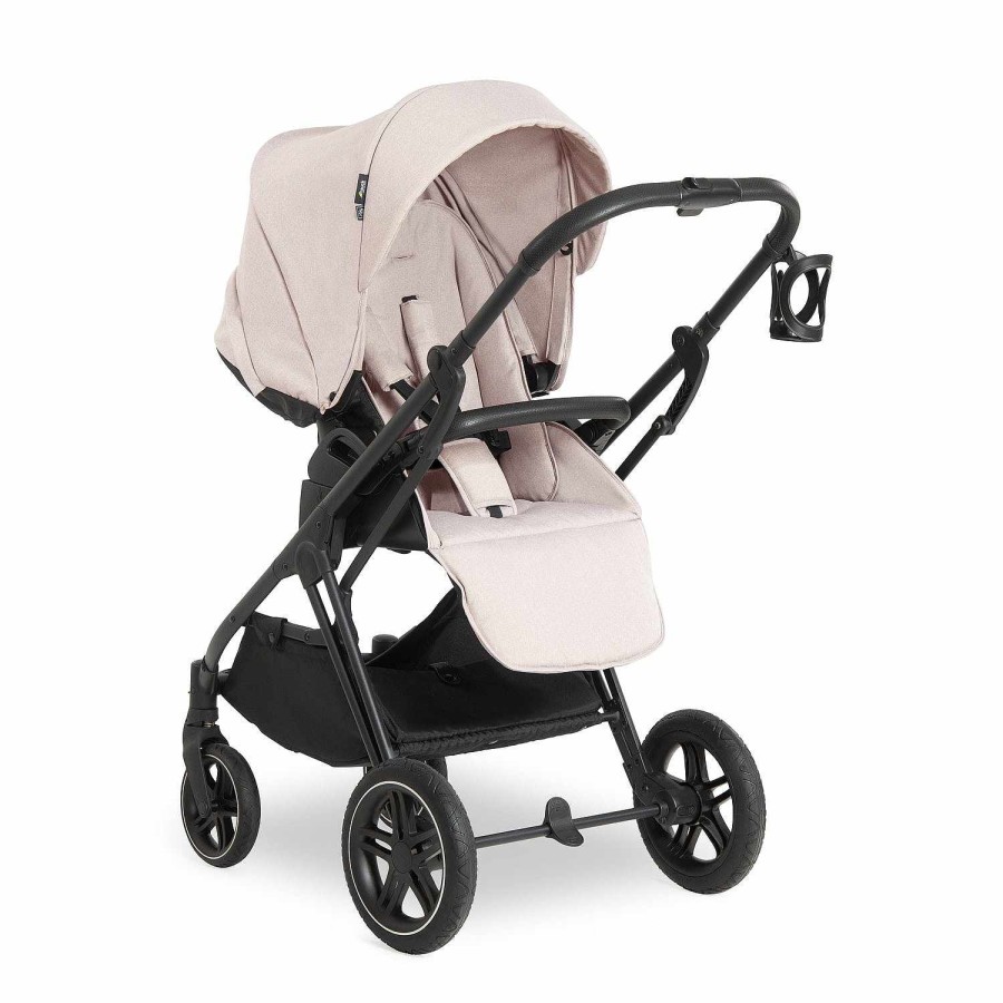 Gear & Travel Hauck All Terrain Strollers | Hauck Vision X Stroller: All-Terrain, Travel System, Reversible (Free Infant Car Seat & Isofix Base)