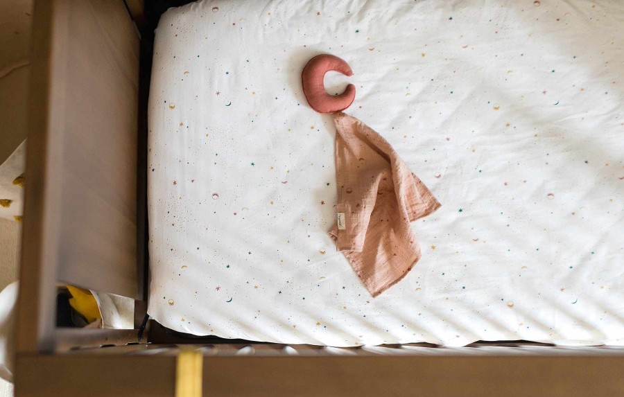 Nursery Hatchery Cribs Singapore Cot Sheets | Pehr Celestial Organic Cotton Crib Sheet