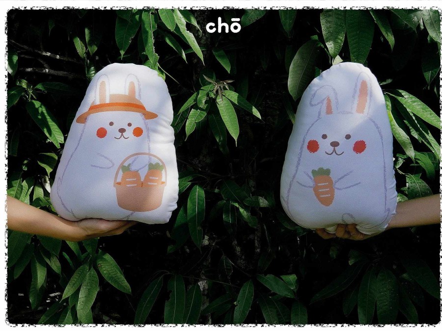 Nursery Lollibly Baby & Toddler Pillows | Cho Snuggy Plushie (Farmer Momo 35Cm)