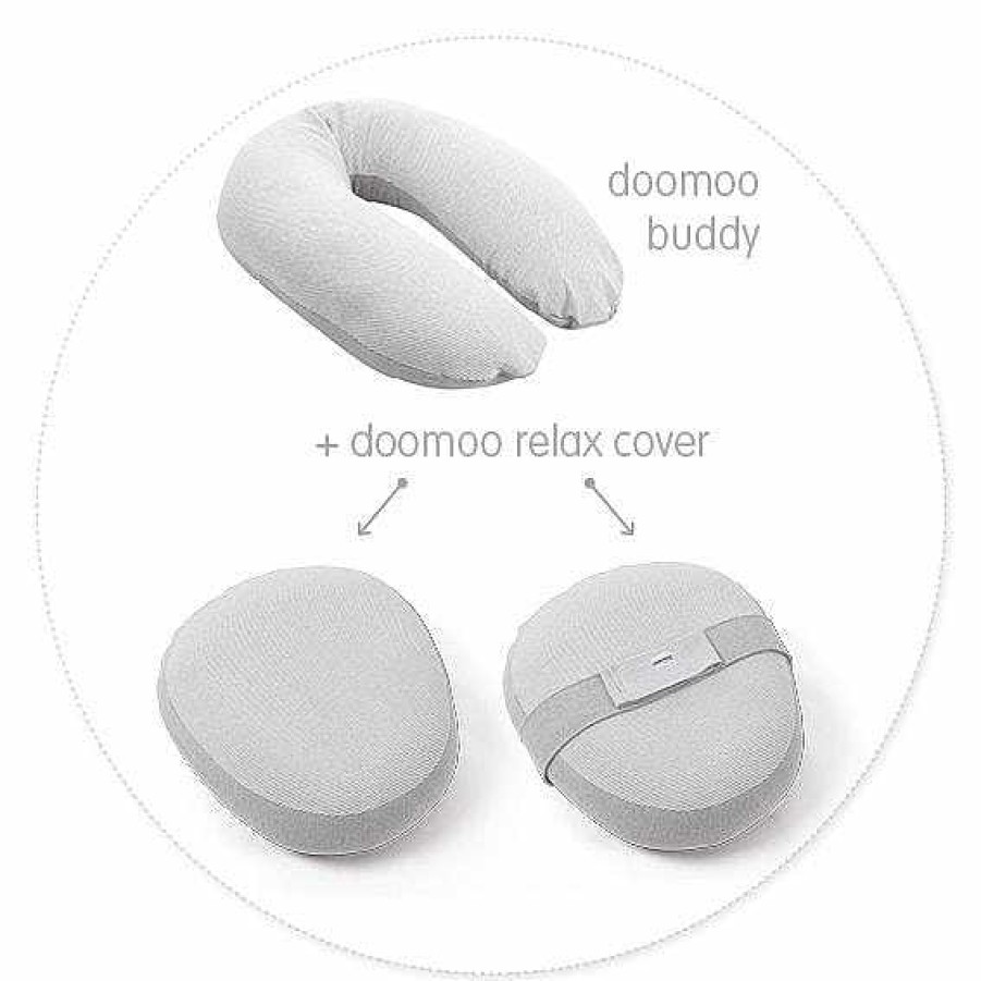 Nursing & Feeding Doomoo Nursing & Pregnancy Pillows | Doomoo Softy: Organic Cotton Small 2-In-1 Multi-Functional Pillow For Nursing And Lounging