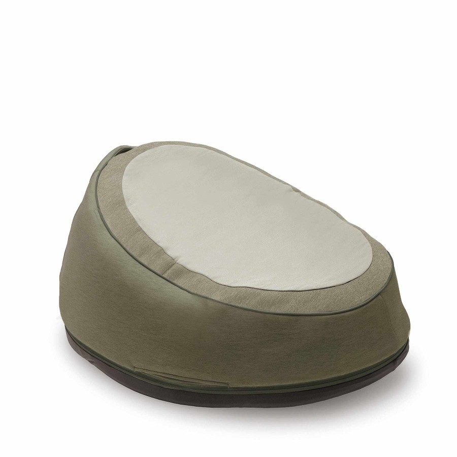 Play Doomoo | Doomoo Seat & Swing: Adaptable Organic Cotton Bean Bag (Birth To 25Kg) Seat Khaki