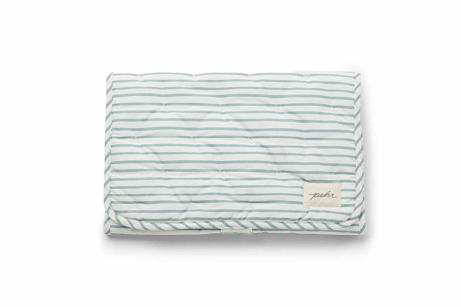 Nursery Pehr Changing Pads & Covers | Pehr Portable Organic Cotton Changing Pad: Deep Sea