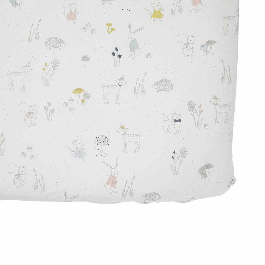 Nursery Hatchery Cribs Singapore Cot Sheets | Pehr Magical Forest Organic Cotton Crib Sheet