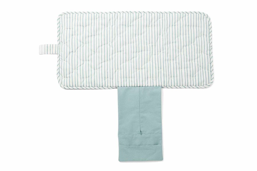 Nursery Pehr Changing Pads & Covers | Pehr Portable Organic Cotton Changing Pad: Deep Sea