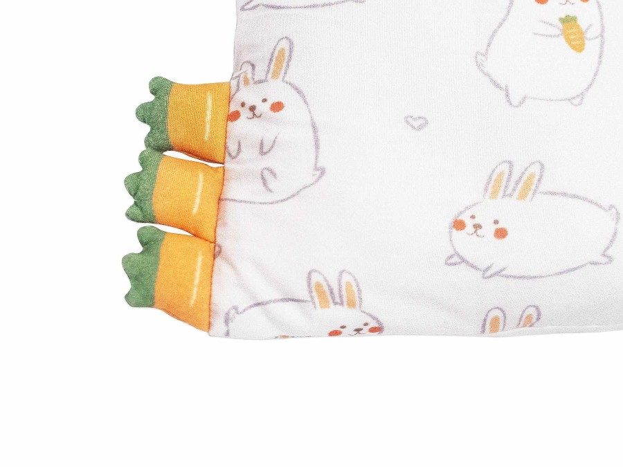 Nursery Lollibly Baby & Toddler Pillows | [Extra Cover] Cho Snuggy Buddy Pillow (Momo Bunny: Medium 18 X 38Cm)